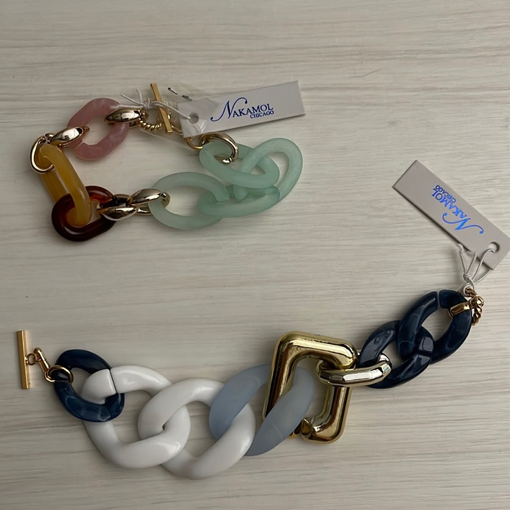 Nakamol Chicago Lucid bracelets NWT